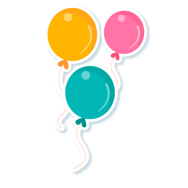 Cortador - Globos de Cumpleaños