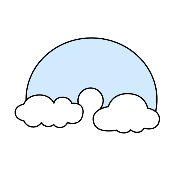 Cortador - Nube Arcoiris