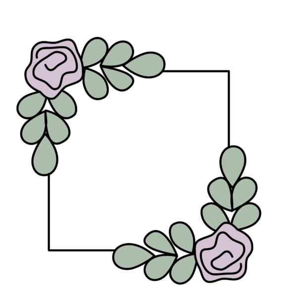 Cortador - Cuadro con Flores