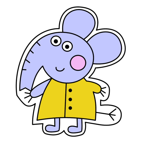 Cortador y Marcador - Emily Elephant 7cm