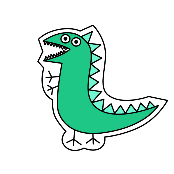 Cortador y Marcador - Mr Dinosaur 7cm