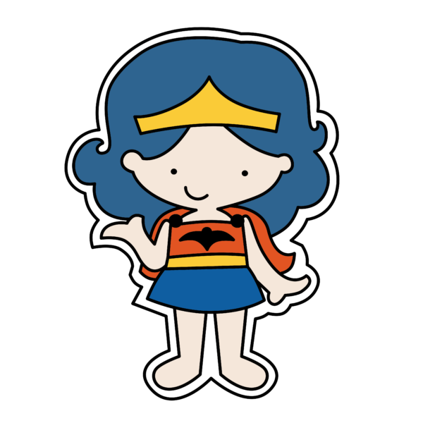 Cortador - Mujer Maravilla