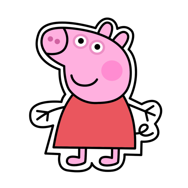 Cortador y Marcador - Peppa 7cm