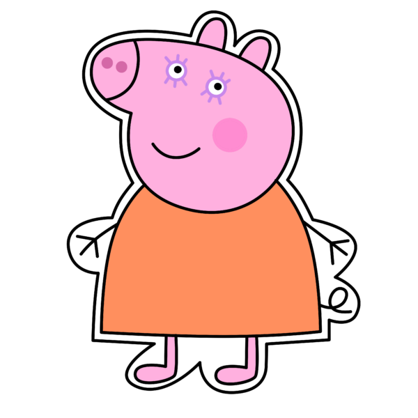 Cortador y Marcador - Mama Pig 10cm