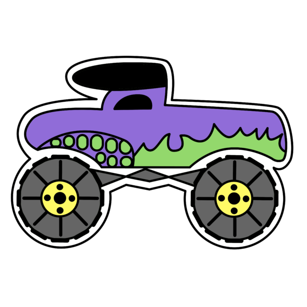 Cortador y Marcador - Monster Truck 10CM