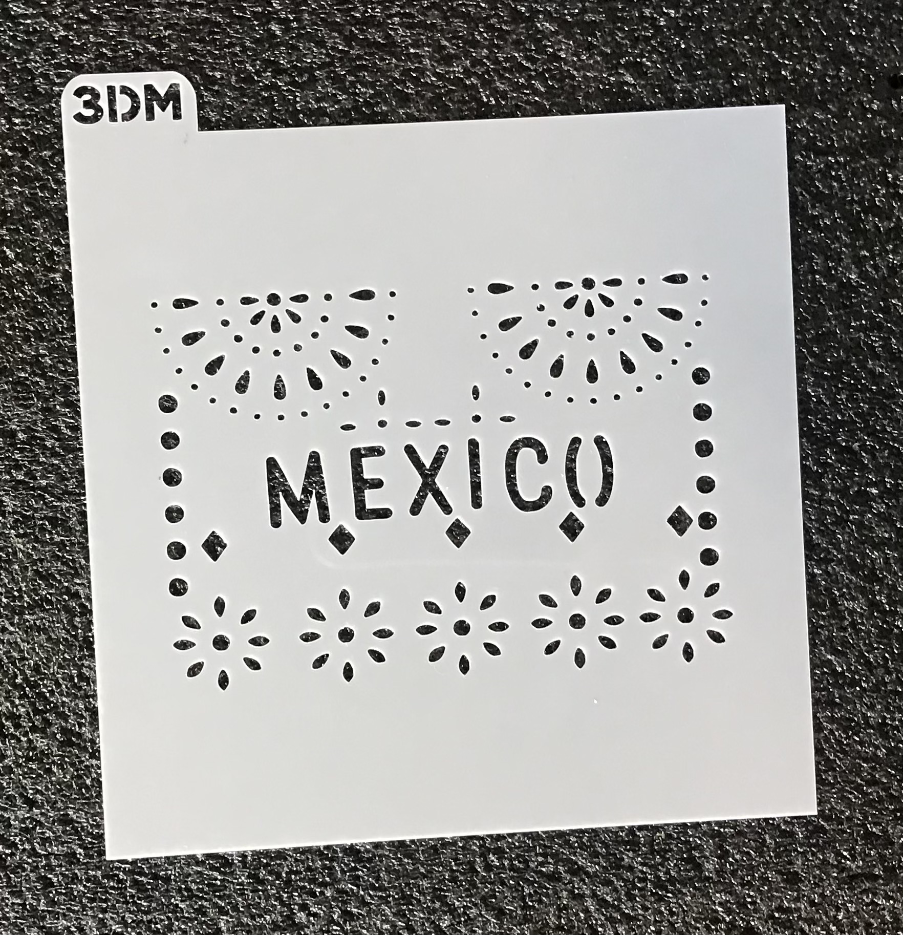 Stencil Papel Picado 1 7706