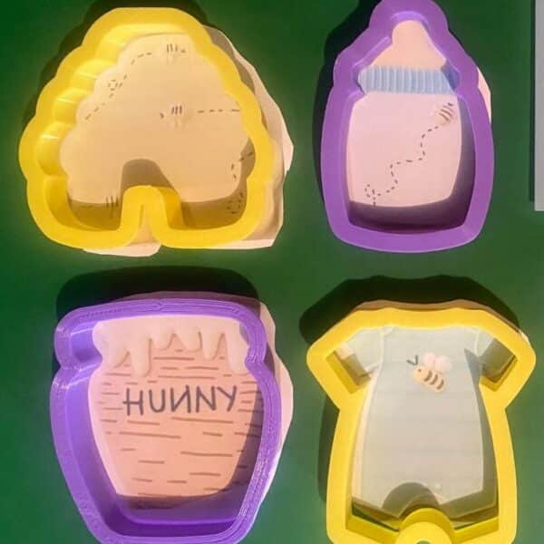 4 CORTADORES PANAL, BIBERON ,TARRO DE MIEL, MAMELUCO