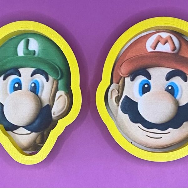 2 CORTADORES MARIO BROS Y LUIGI