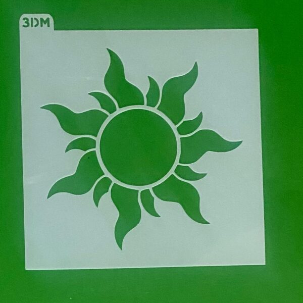 STENCIL SOL 12 X 12 XM SOL EN 9 CM