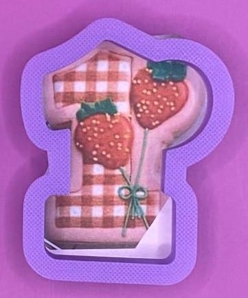 CORTADOR DE GALLETAS NUMERO 1 CON FRESAS