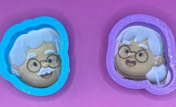 2 CORTADORES DE GALLETAS ABUELO Y ABUELA