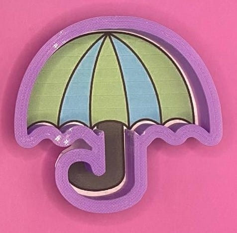 CORTADOR DE GALLETAS PARAGUAS SOMBRILLA