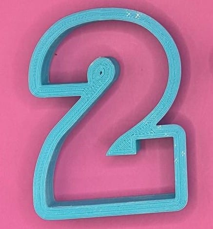 CORTADOR DE GALLETAS NUMERO 2