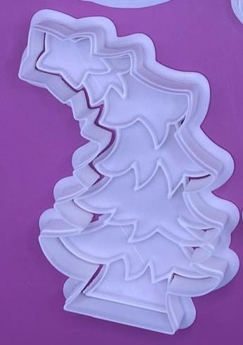 CORTADOR CON SELLO MARCADOR 11 CM PINO NAVIDAD