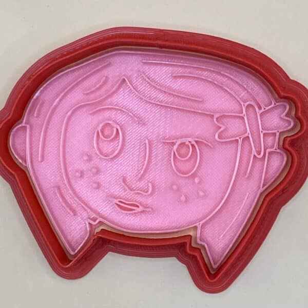 CORTADOR DE GALLETAS CAROLINE CON SELLO 10 CM