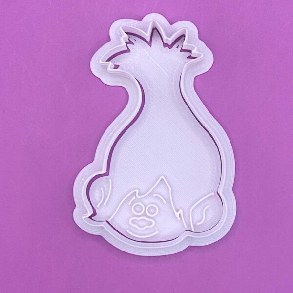 CORTADOR CON SELLO MARCADOR TROLL 10 CM