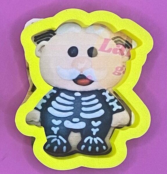 CORTADOR DE GALLETAS DR SIMI ESQUELETO 10 CM