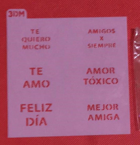 STENCIL FRASES MANITA DE LA SUERTE