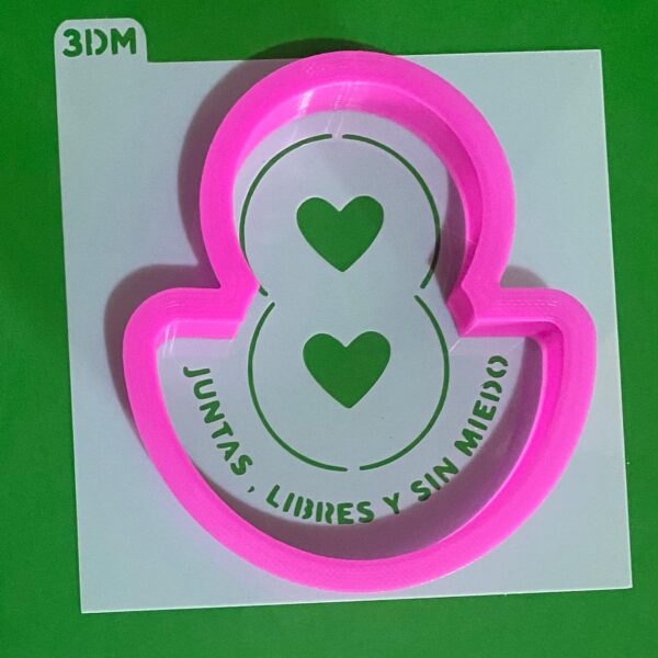 STENCIL + CORTADOR DIA DE LA MUJER