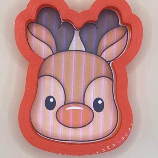 CORTADOR DE GALLETAS RENO NAVIDAD 9 CM